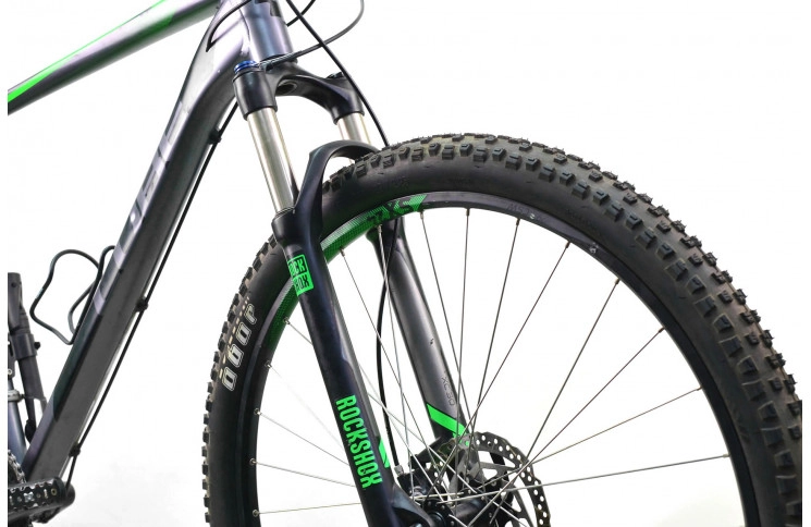 Гірський велосипед Cube analog grey 29" XXL чорно-зелений Б/В