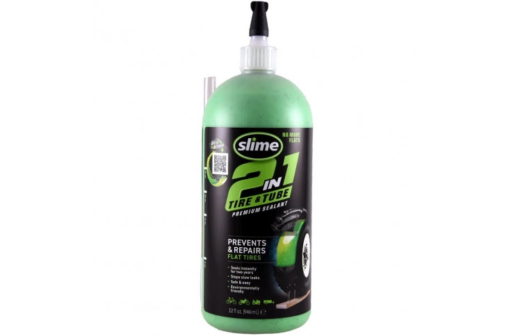 Бескамерный/камерный герметик Slime 2IN1 Sealant 946 мл