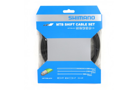 Комплект тросів та сорочок перемикання Shimano MTB OPTISLICK