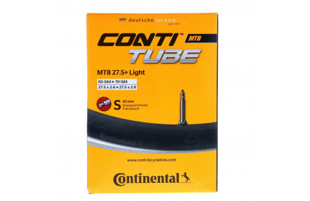 Камера Continental MTB Tube Light 27.5" S42 RE [47-584->60-584]