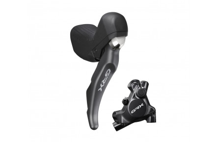 Гальмо гідравл диск Shimano RX810, заднє (права гальм. ручка/шифтер ST-RX810 11-швидк, BR-RX820, гідроліния 1700мм)