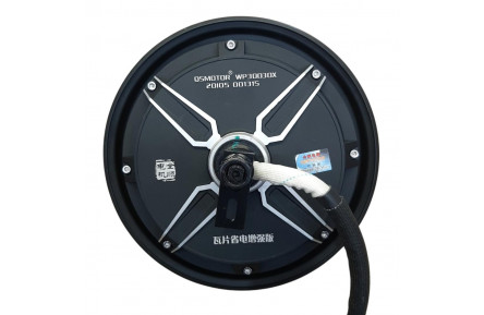 Мотор-колесо QS 205 V3 72В 3000Вт 50H прямой привод, под шину 12*3,5", дропаут 200мм