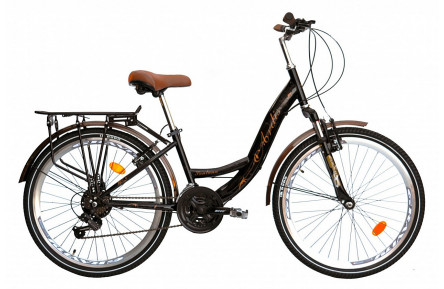 Міський велосипед Ardis Santana-2 24" 13" чорно-коричневий