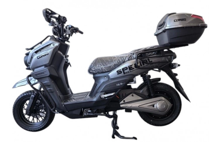 Электрический мопед Corso Special SC-721699 (2000W 72V/38Ah) серый