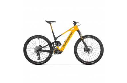 Электровелосипед MONDRAKER Crafty Carbon RR S 29'' 160mm, 800Wh Bosch CX, Yellow/Black, L