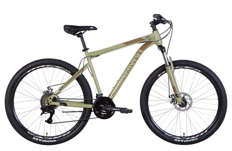 Велосипед 27.5" Discovery TREK AM DD 2022 (хакі (м))