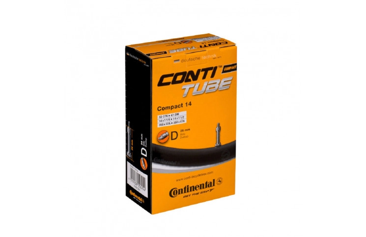 Камера Continental Compact Tube 14" 32-279->47-298 D26 1.50 г