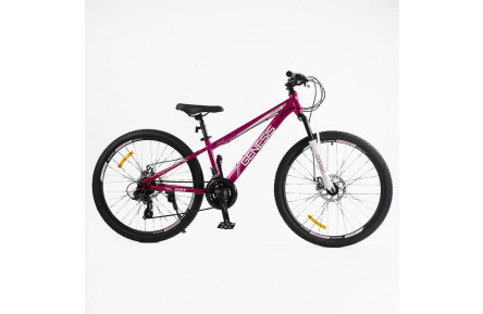 Велосипед Corso Genesis 26" 13" розово-белый
