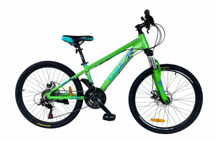 Велосипед Oskar Cyber M125 24" 12" зеленый