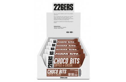 Батончик 226ERS Endurance Fuel Choco bits Energy кофе/шоколад 60г 24шт/уп 1440г