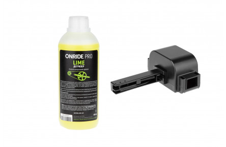 Комплект дегризера ONRIDE PRO Lime 500 мл + Мойка цепи DNK Roll