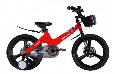 Велосипед MG 18" SPACE KID MOON DD рама-10,6" червоний 2026