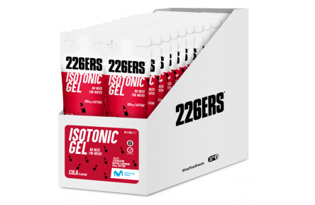 Гель 226ERS Isotonic Energy 22г углеводов 100мг кофеина кола 68г 24шт/уп 1632г