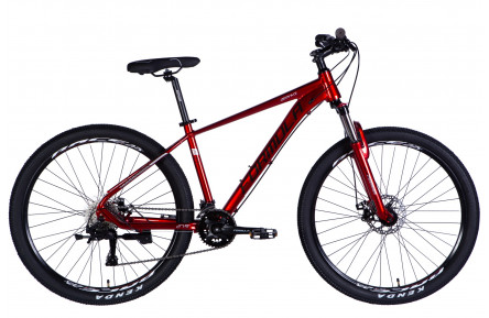 Велосипед Formula ZEPHYR 3.0 DD CS AL 27,5" 17" червоний 2025